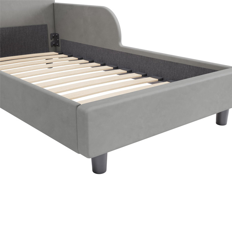 Little Seeds Oliver Upholstered Toddler Bed & Reviews Wayfair
